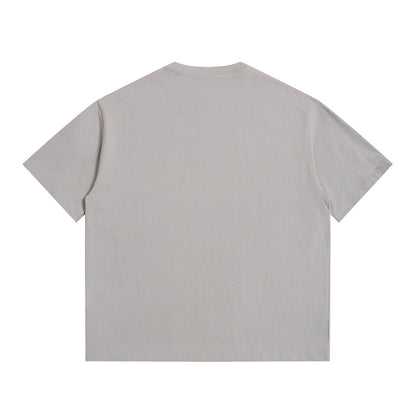 【URBANEST】chest text print casual t-shirt 5color 【UN0197】