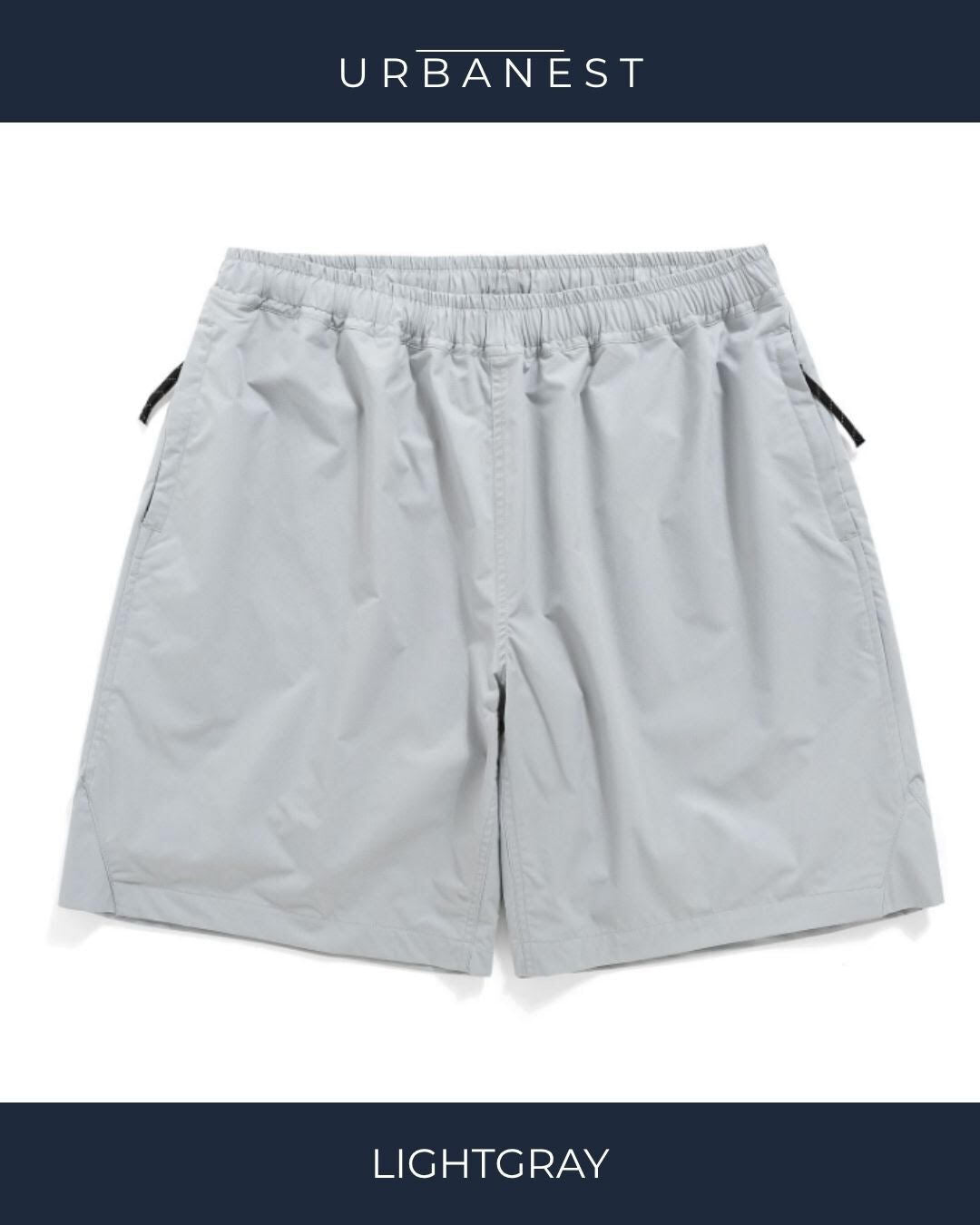 【URBANEST】テックワイドスーパーバギーショートパンツ 5color UN0078