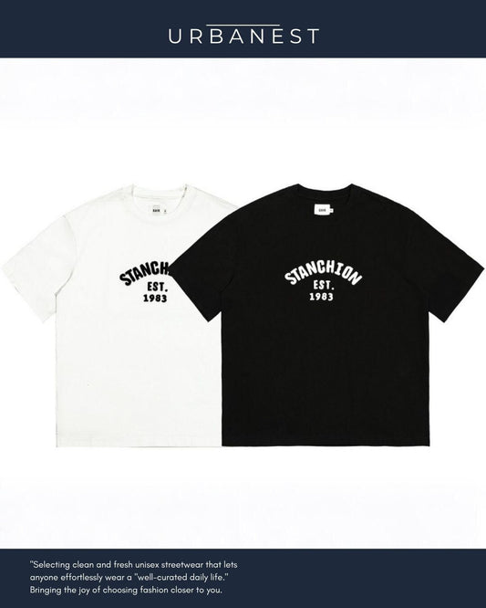 【URBANEST】【1着￥4490】【お得なSET商品】カレッジロゴクルーネックTシャツ 2color UN0096
