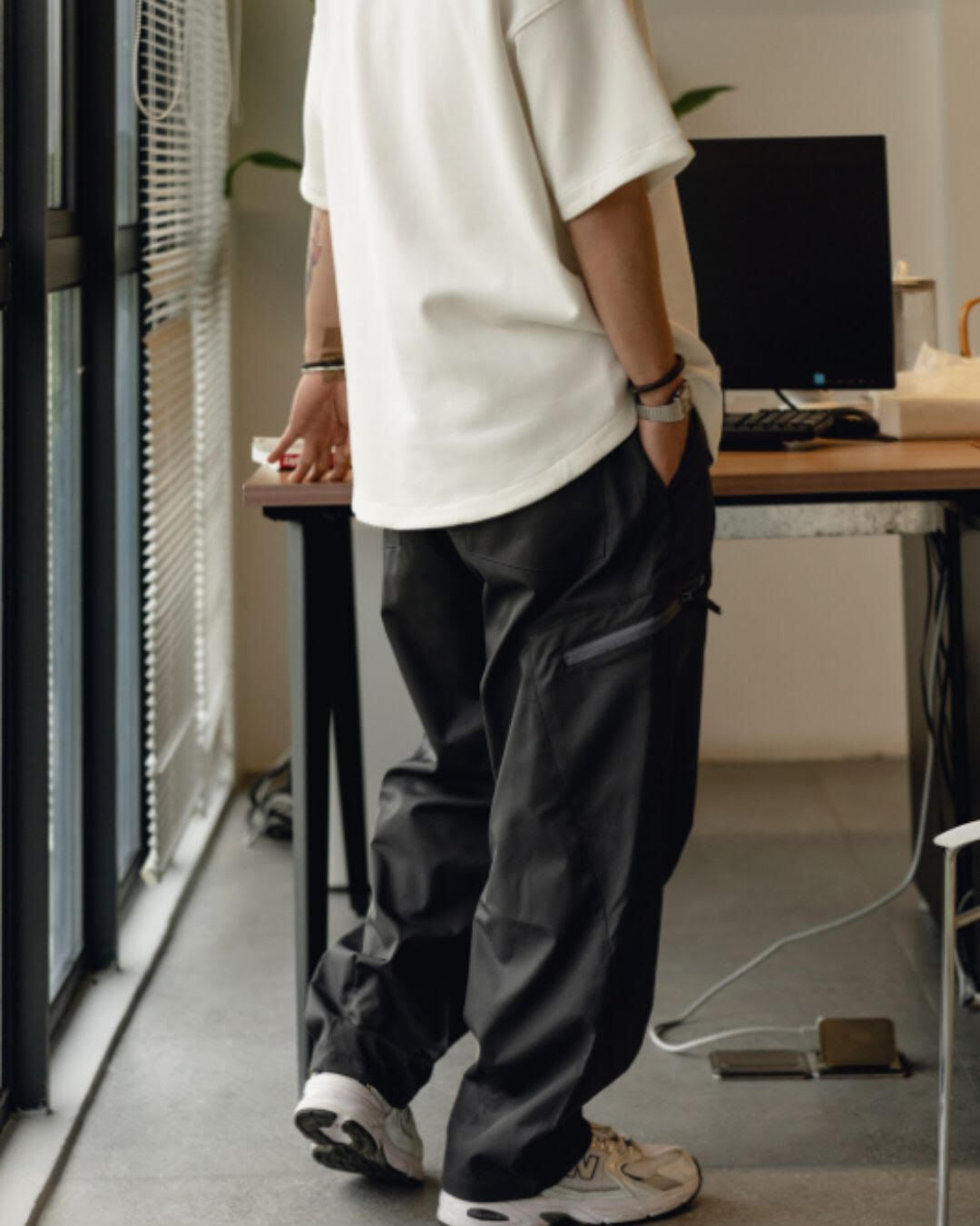 【URBANEST】ワイドバルーンバギーパンツ 3color UN0080