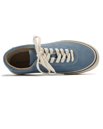 【URBANEST】スエード調プラットフォーム厚底スニーカー 4color UN0056