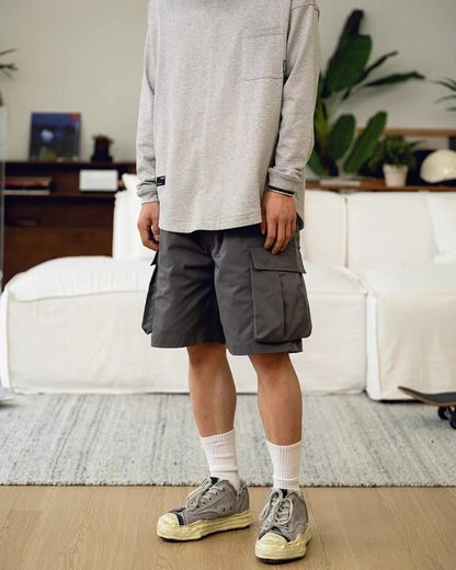 【URBANEST】マルチポケットカーゴショートパンツ 3color UN0031