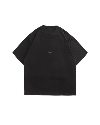 【URBANEST】ミニマルロゴステッチTシャツ 2color UN0021