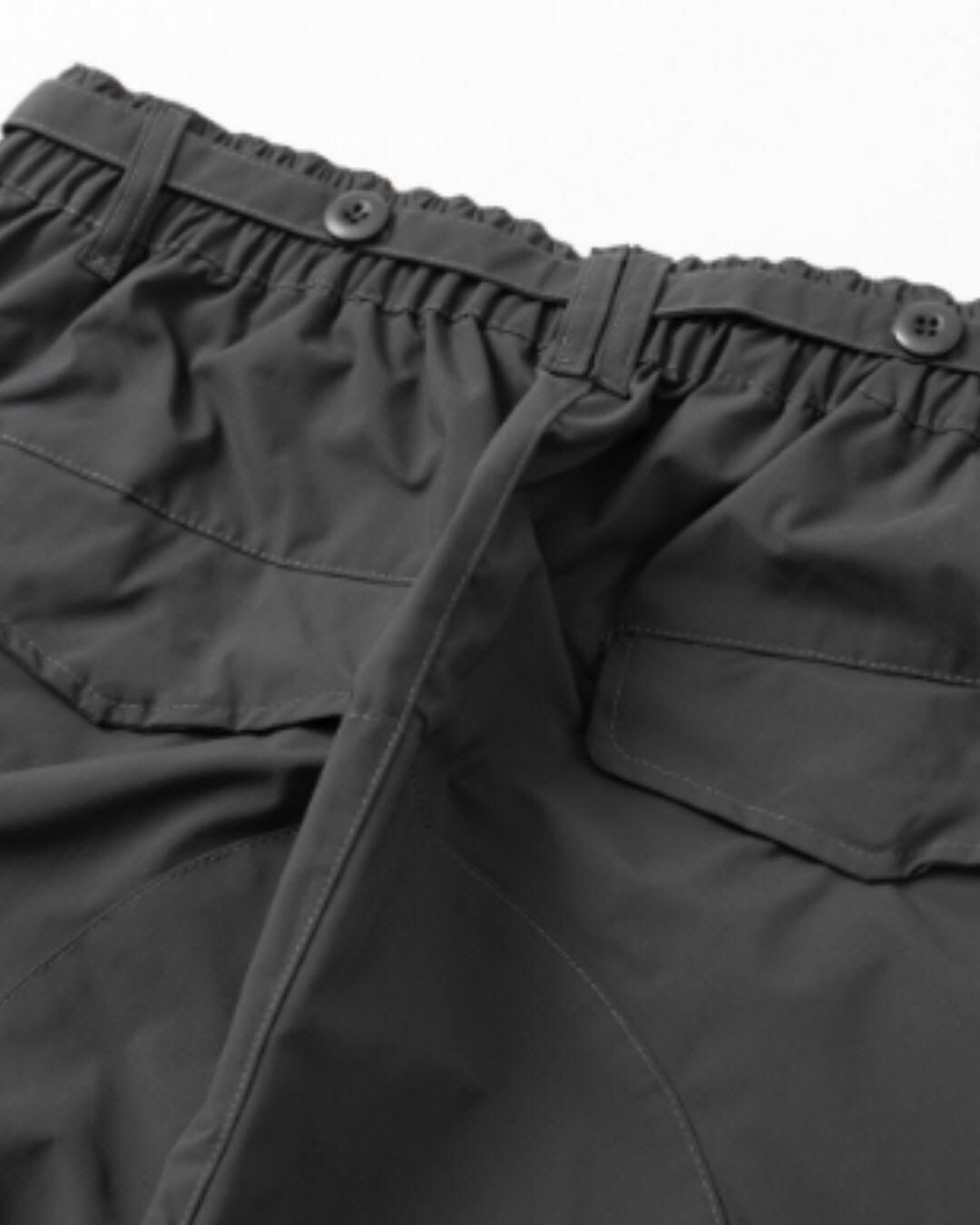 【URBANEST】ロングドローコードワイドパラシュートパンツ 2color UN0087