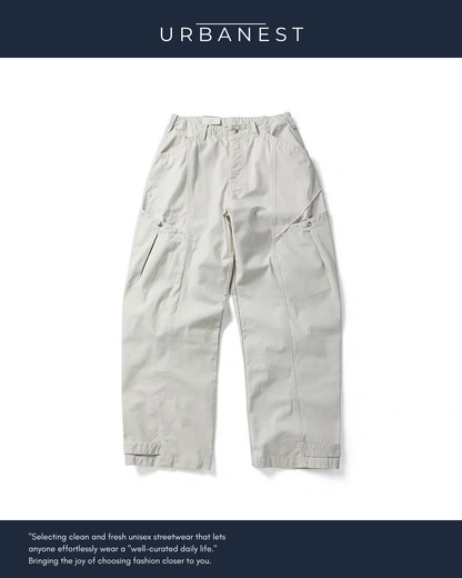 【URBANEST】ワイドカーゴバルーンパンツ 2color UN0045