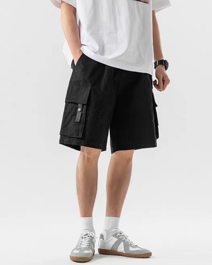 【URBANEST】フラップカーゴショートパンツ 3color UN0015