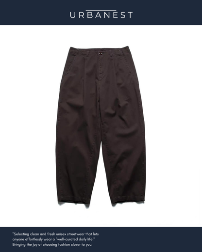 【URBANEST】ツータックバルーンチノパンツ 3color UN0040