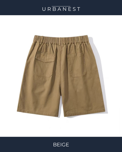 【URBANEST】    アシンメトリーポケットショートパンツ 3color UN0017