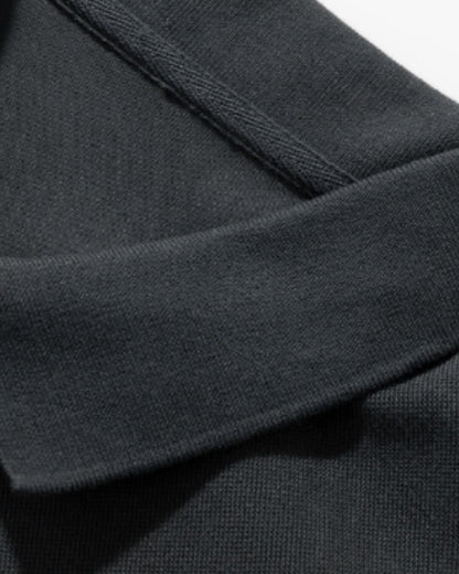 【URBANEST】オーバーサイズ3ボタン胸ポケット半袖ポロシャツ 4color UN0081
