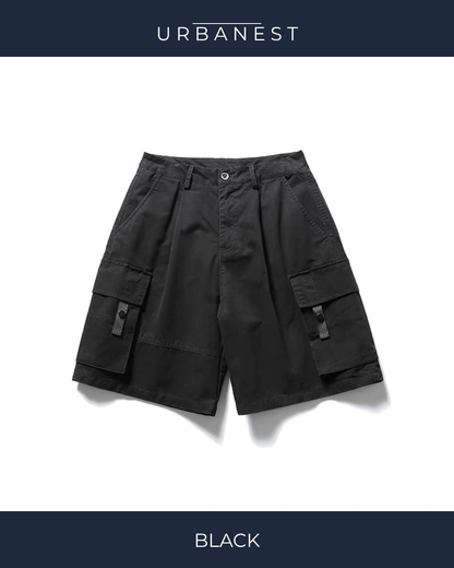 【URBANEST】フラップカーゴショートパンツ 3color UN0015