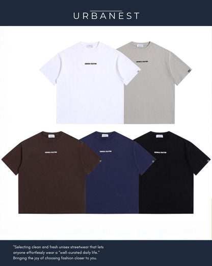 【URBANEST】【1着￥4990】【お得なSET商品】センターロゴクルーネックTシャツ 5color UN0091