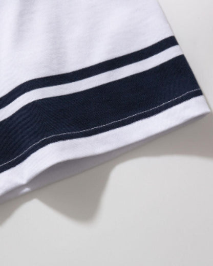 【URBANEST】ワイドボーダーオーバーサイズTシャツ 2color UN0075