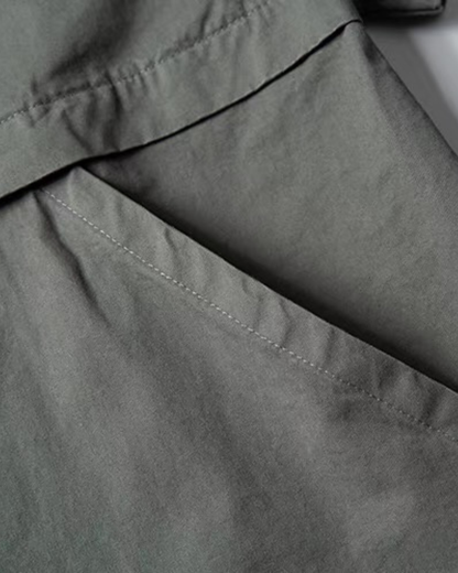 【URBANEST】ルーズフィットユーティリティシャツ 2color UN0041