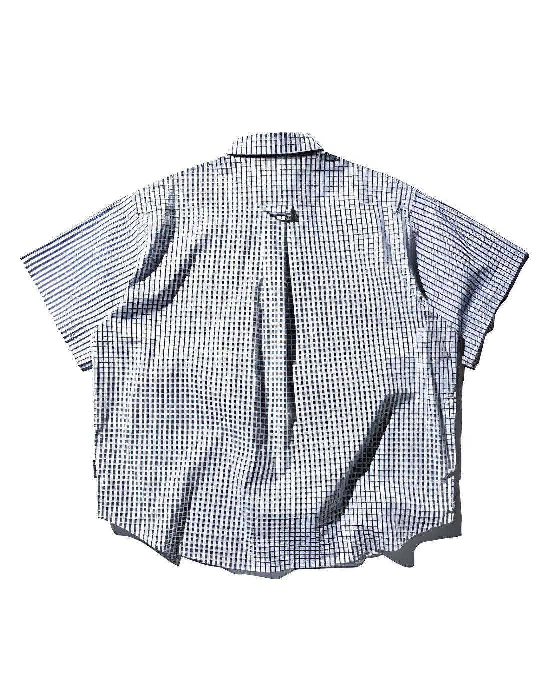 【URBANEST】ギンガムチェック半袖ボタンダウンシャツ 2color UN0090