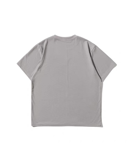 【URBANEST】ワッフルポケットルーズTシャツ 2color UN0033