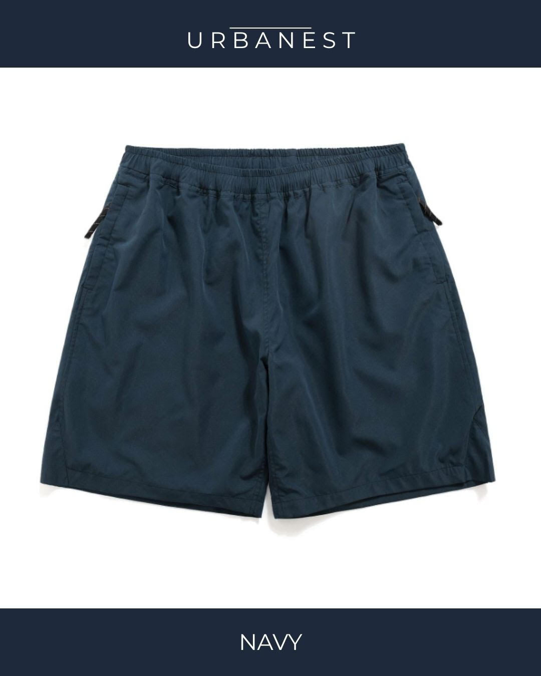 【URBANEST】テックワイドスーパーバギーショートパンツ 5color UN0078