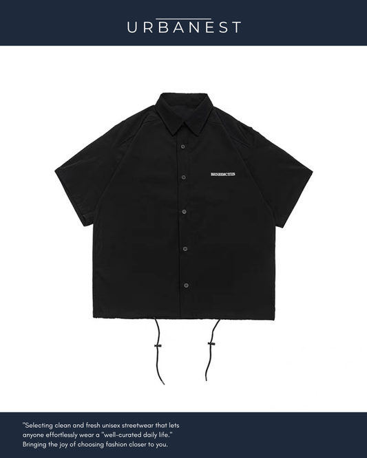 【URBANEST】ドローコードリップストップシャツ 3color UN0050