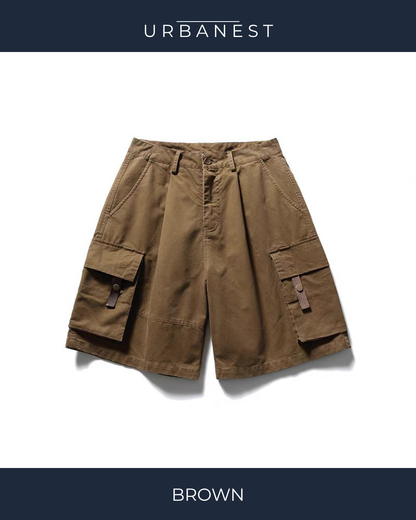 【URBANEST】フラップカーゴショートパンツ 3color UN0015
