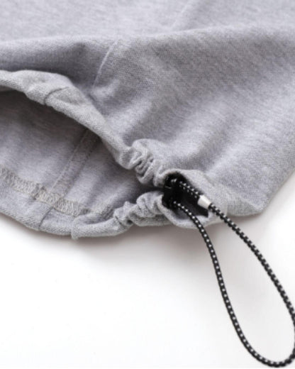 【URBANEST】オーバーサイズスナップボタン半袖ポロシャツ 4color UN0076
