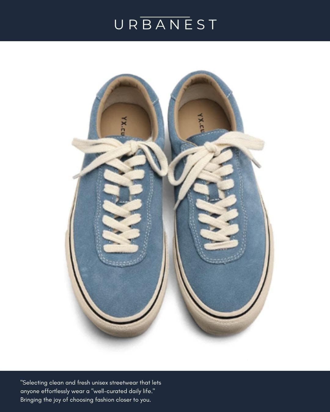 【URBANEST】スエード調プラットフォーム厚底スニーカー 4color UN0056