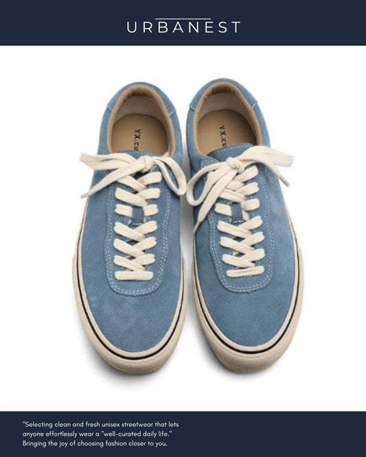 【URBANEST】スエード調プラットフォーム厚底スニーカー 4color UN0056