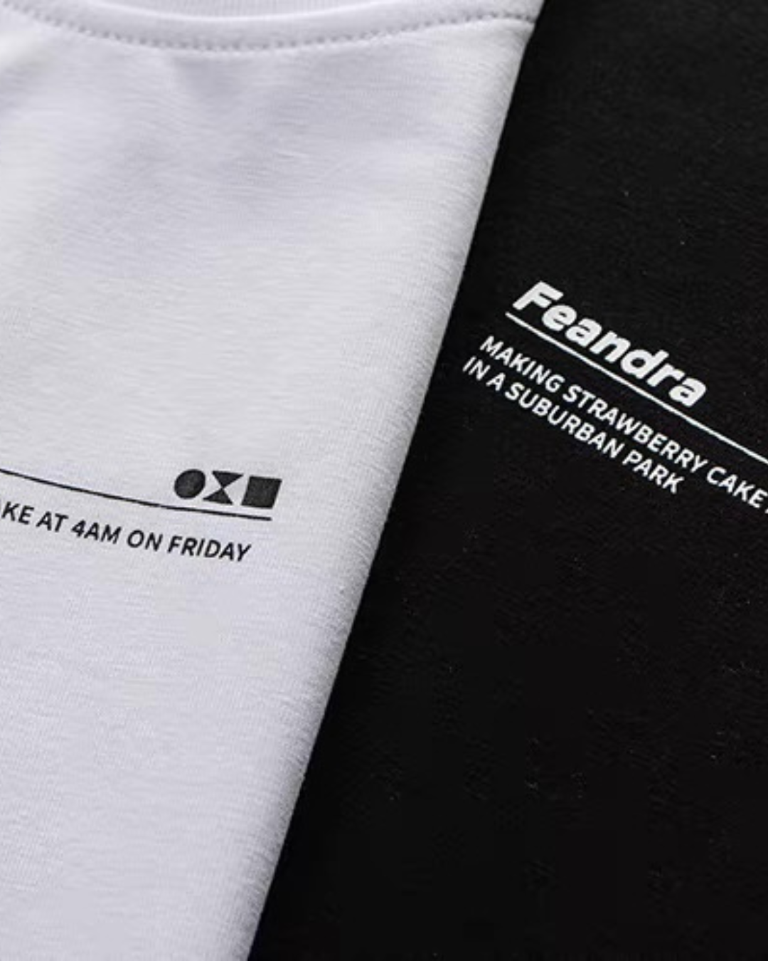 【URBANEST】ミニマルロゴステッチTシャツ 2color UN0021