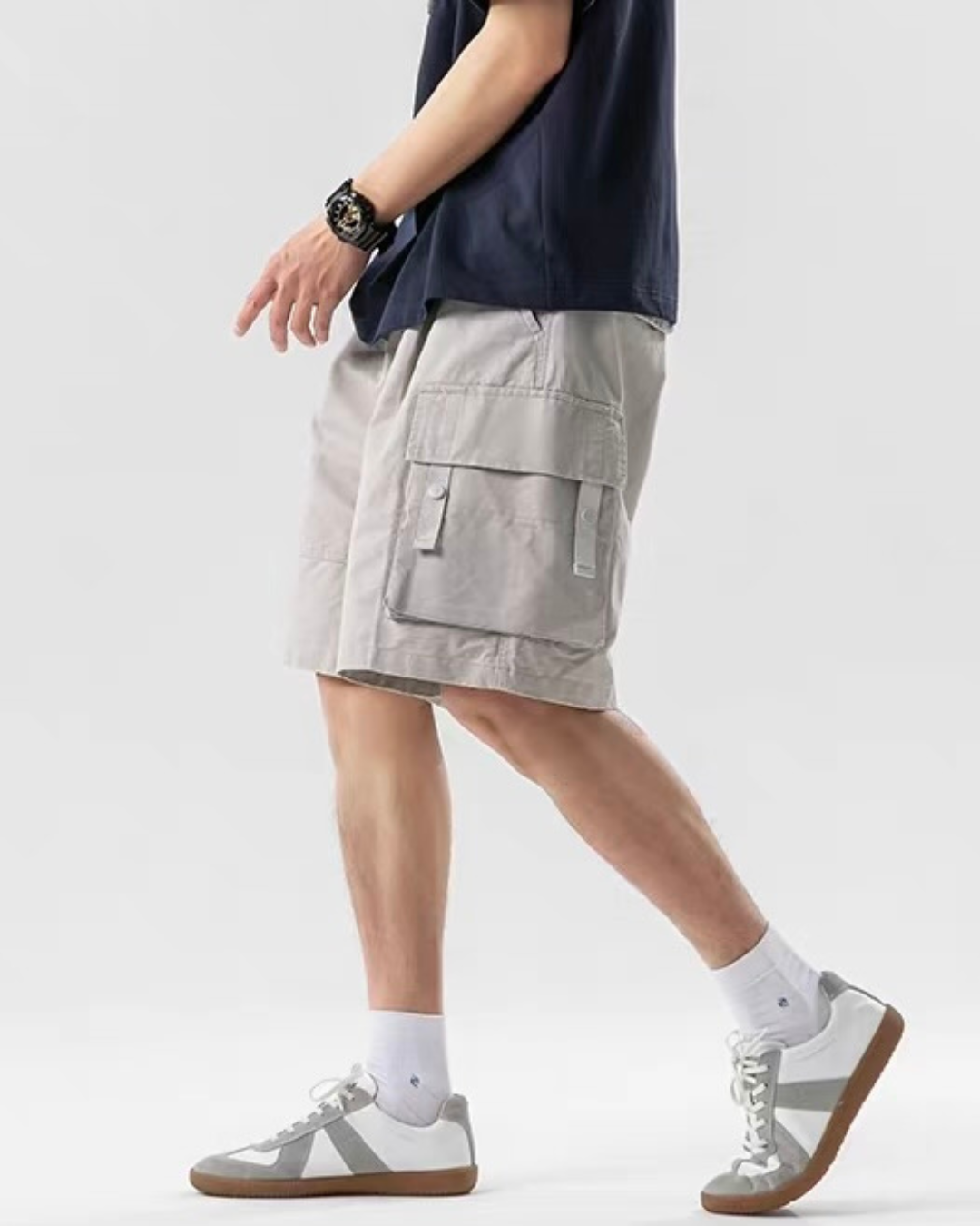 【URBANEST】フラップカーゴショートパンツ 3color UN0015